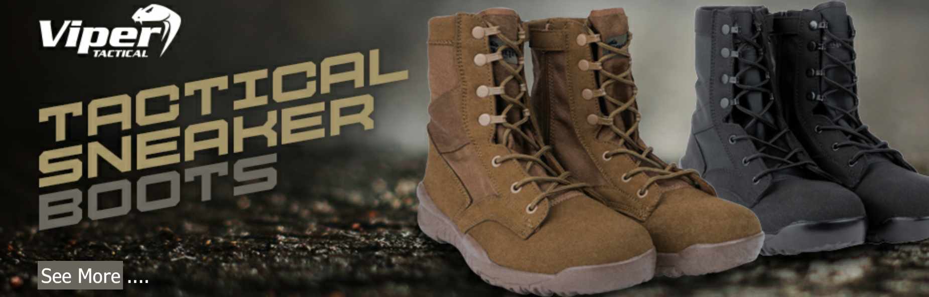 Tactical Sneaker Boots